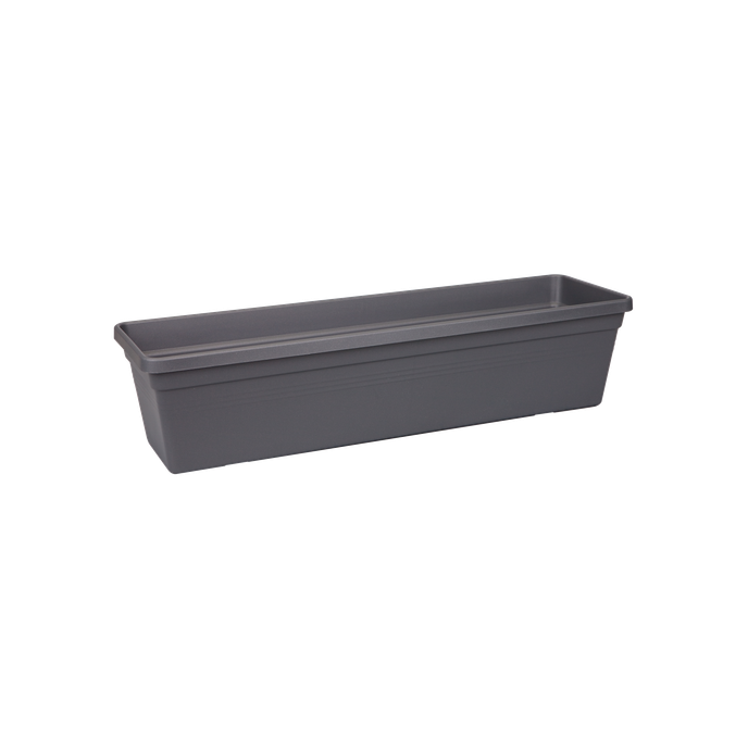 green basics balkonbak 40cm living black